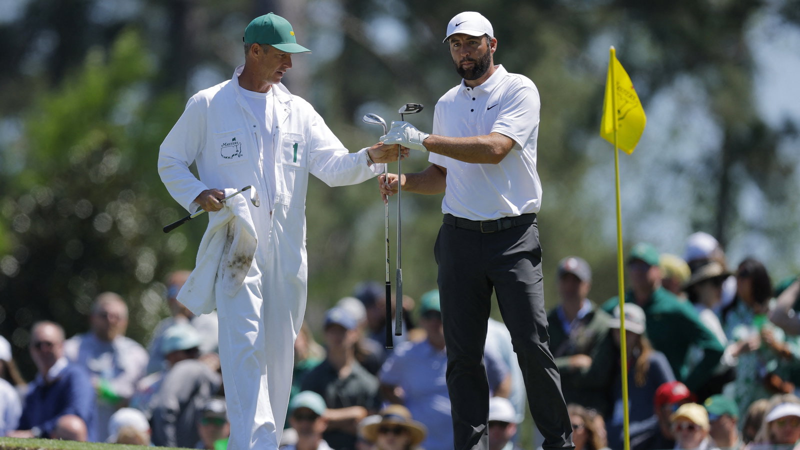 Ted Scott with Scottie Scheffler